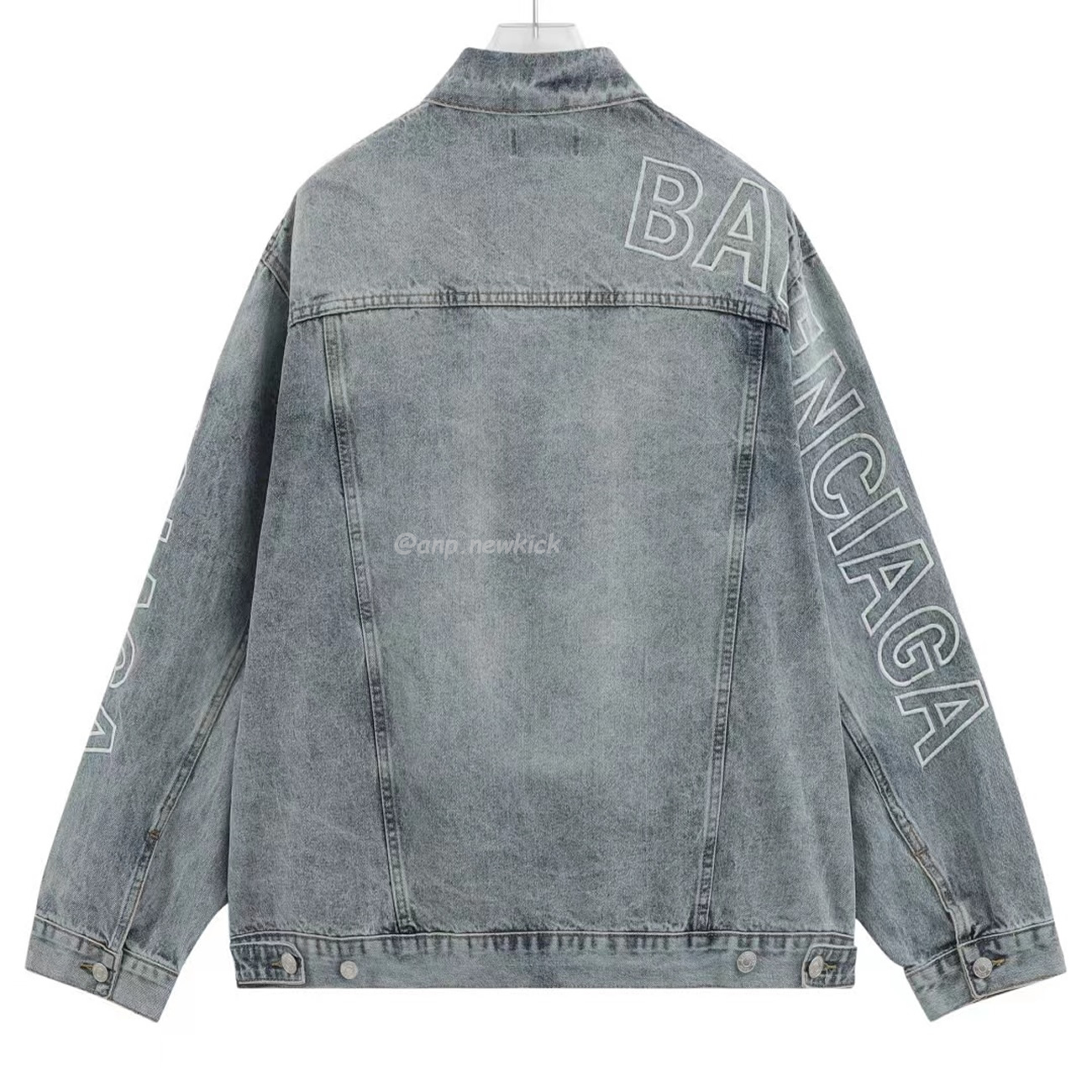 Balenciaga Retro Denim Jacket (8) - www.newkick.vip